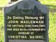 Photo of headstones/thumb_John MacLennan died 1974 MI Tore Burial Ground, Killearnan1